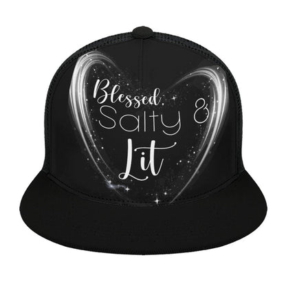 Salty & Lit (Matt. 5:13-14) - Flat Brim Trucker Hat