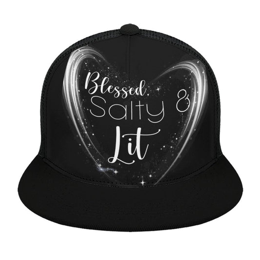Salty & Lit (Matt. 5:13-14) - Flat Brim Trucker Hat