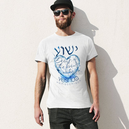 YESHUA, Living Waters - Men's Tee Shirt