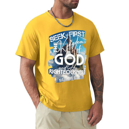 Kingdom of God - Men's Cotton Tee Shirt