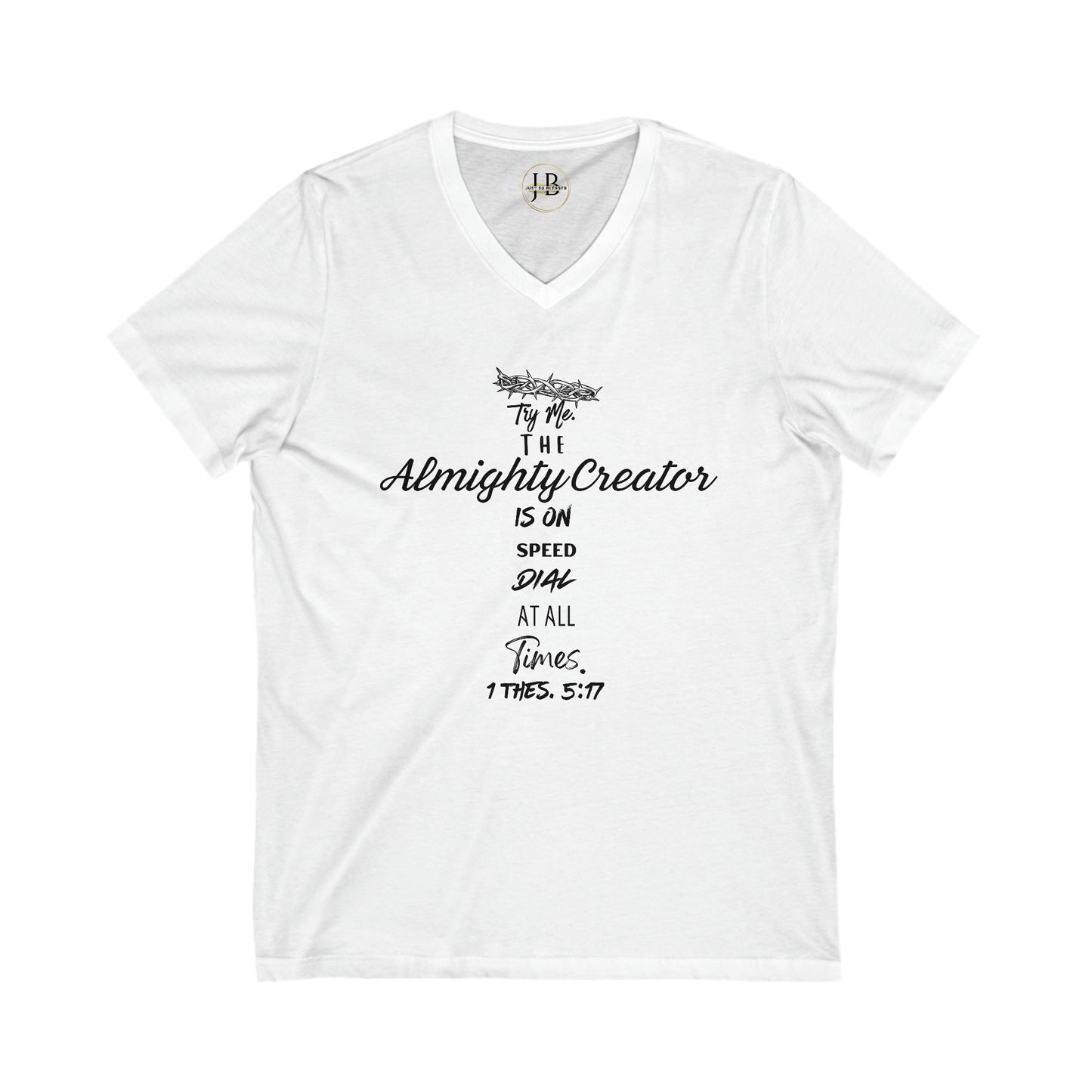 Speed Dial - Jersey V-Neck Tee (Unisex)