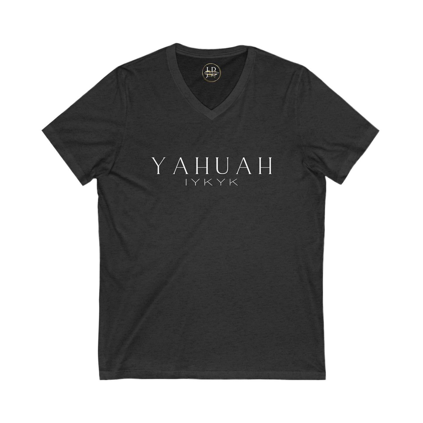 YAHUAH - Jersey V-Neck Tee (Unisex)