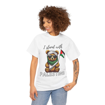 Teddy Palestine - Unisex Cotton Tee