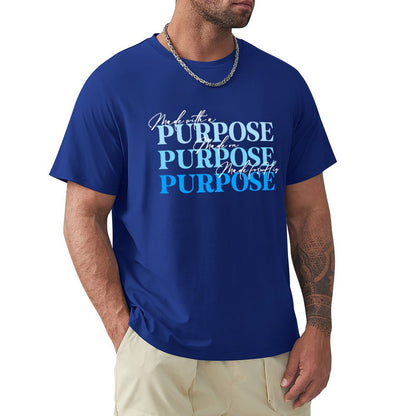Minimalist on Purpose - Men's Cotton Tee Shirt