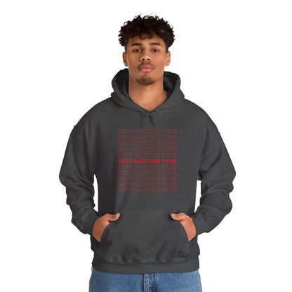 Set Palestine Free - Unisex Hooded Sweatshirt