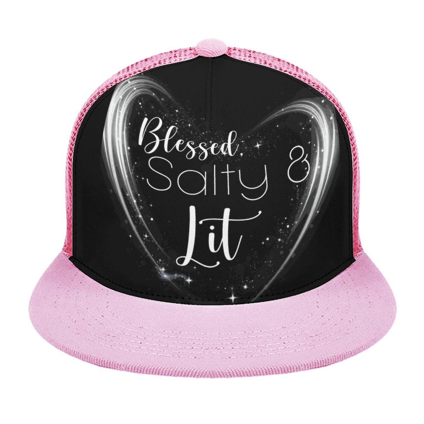 Salty & Lit (Matt. 5:13-14) - Flat Brim Trucker Hat