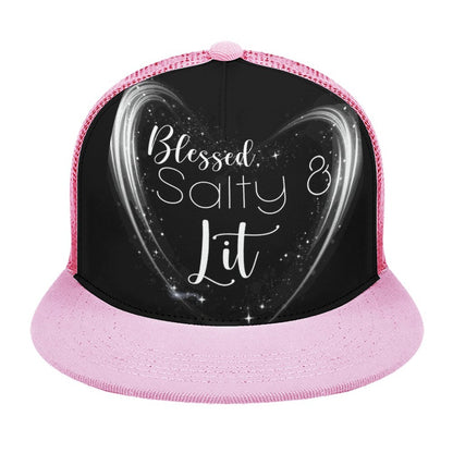 Salty & Lit (Matt. 5:13-14) - Flat Brim Trucker Hat