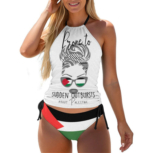 Sudden Outbursts - 2pc Tankini Swimsuit
