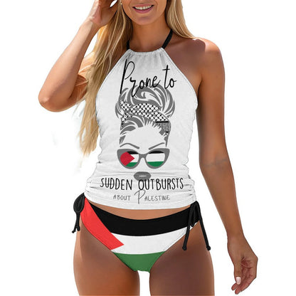 Sudden Outbursts - 2pc Tankini Swimsuit