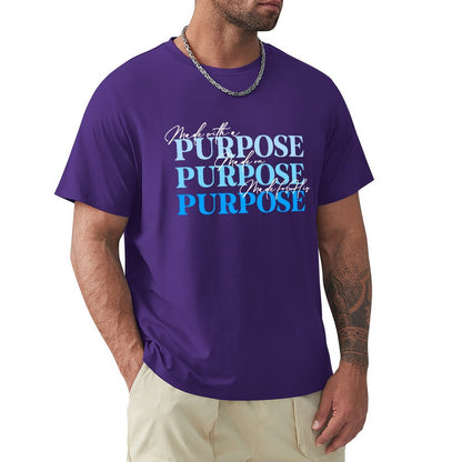 Minimalist on Purpose - Men's Cotton Tee Shirt