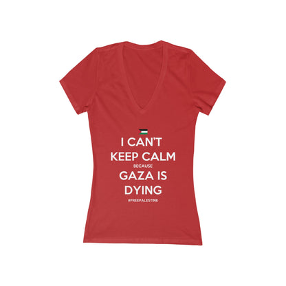 Can't Keep Calm - Women's Deep V-Neck Tee