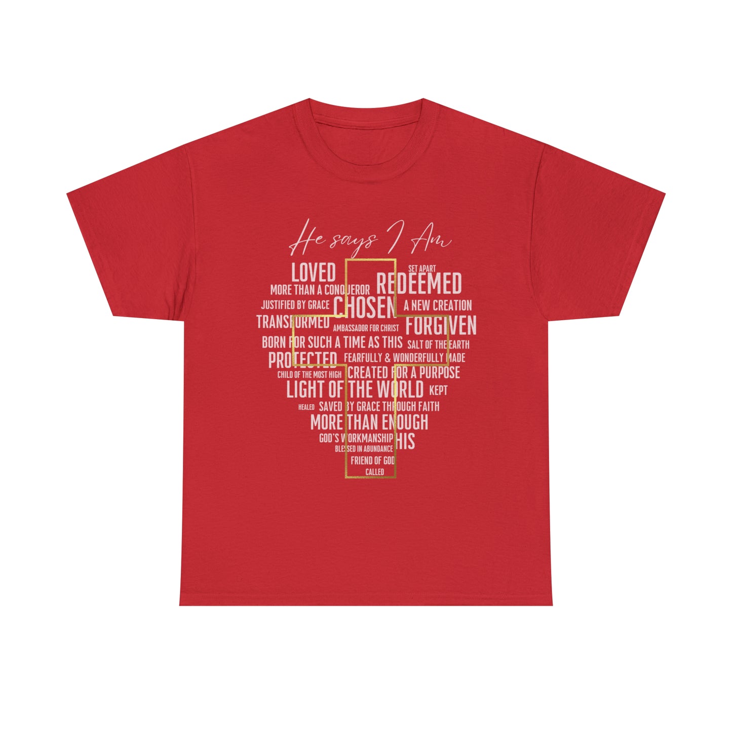 Loved, Chosen, His - Heavy Cotton Tee (Unisex)