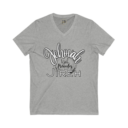 Yah Provides - Jersey V-Neck Tee (Unisex)