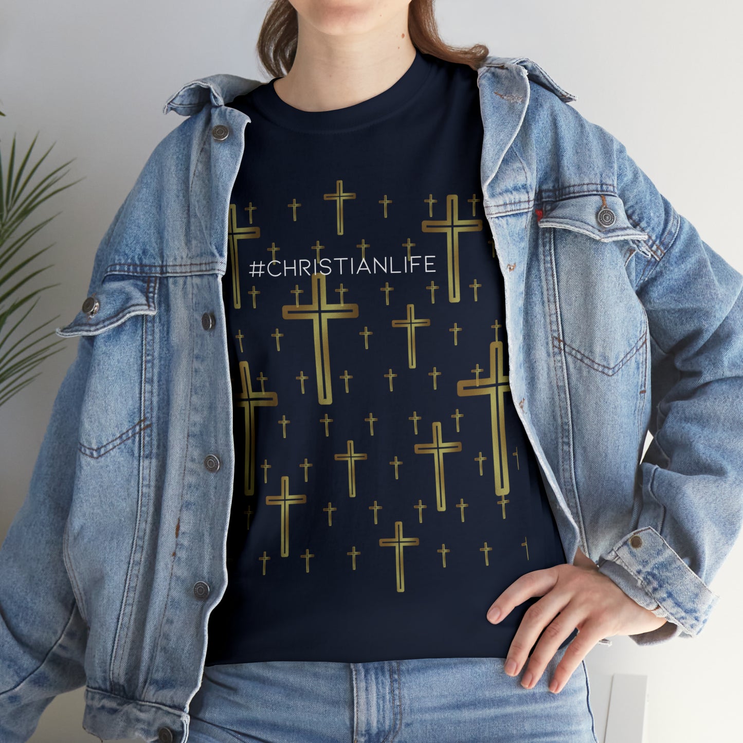 #Christianlife - Heavy Cotton Tee (Unisex)