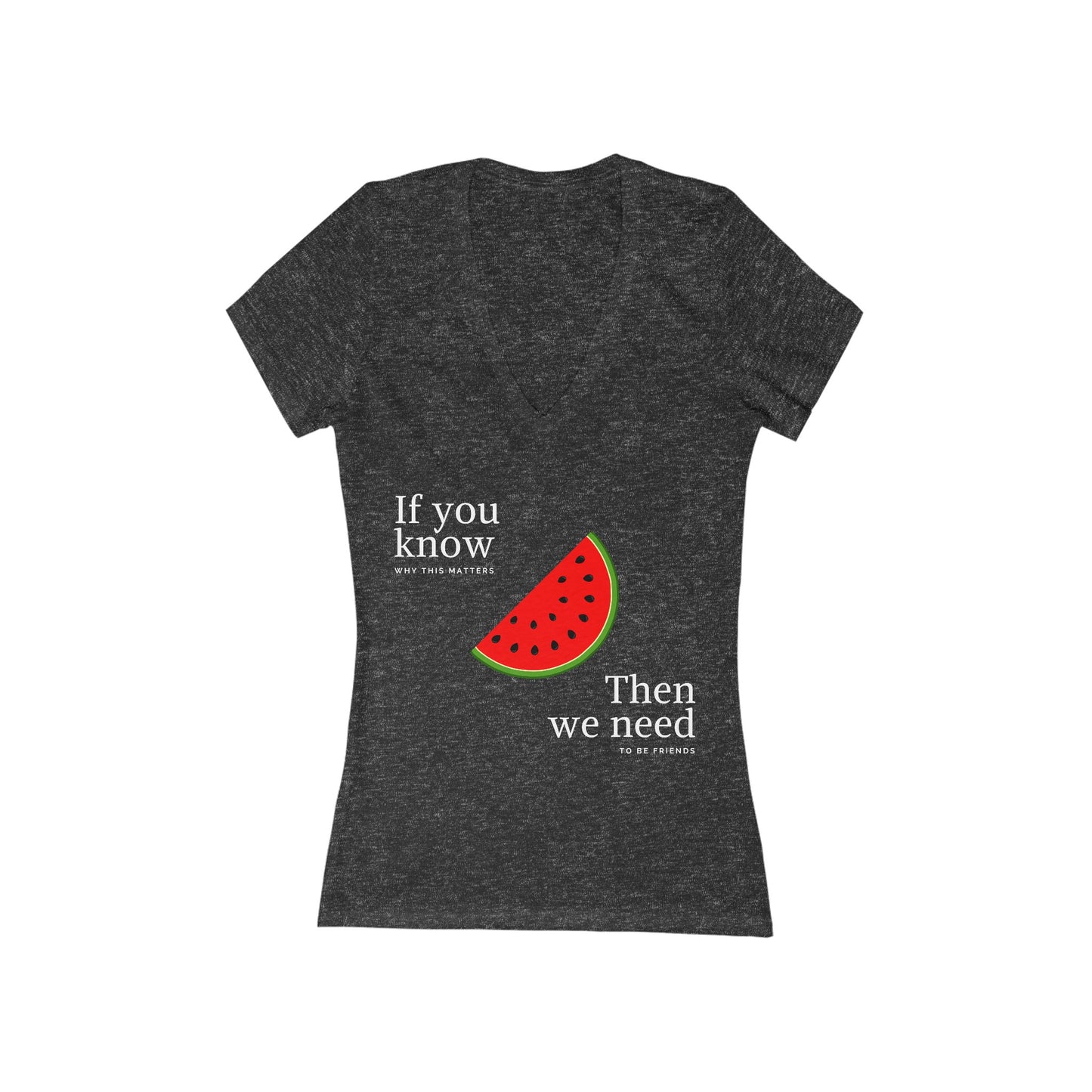 Friend Finder - Women's Deep V-Neck Tee