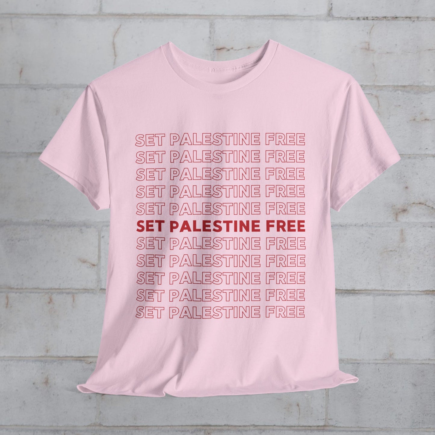 Set Palestine Free - Unisex Cotton Tee
