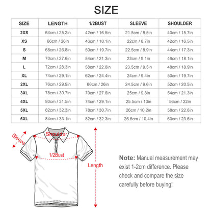 YESHUA, Living Waters - Men's Short Sleeve POLO Shirt with Zipper