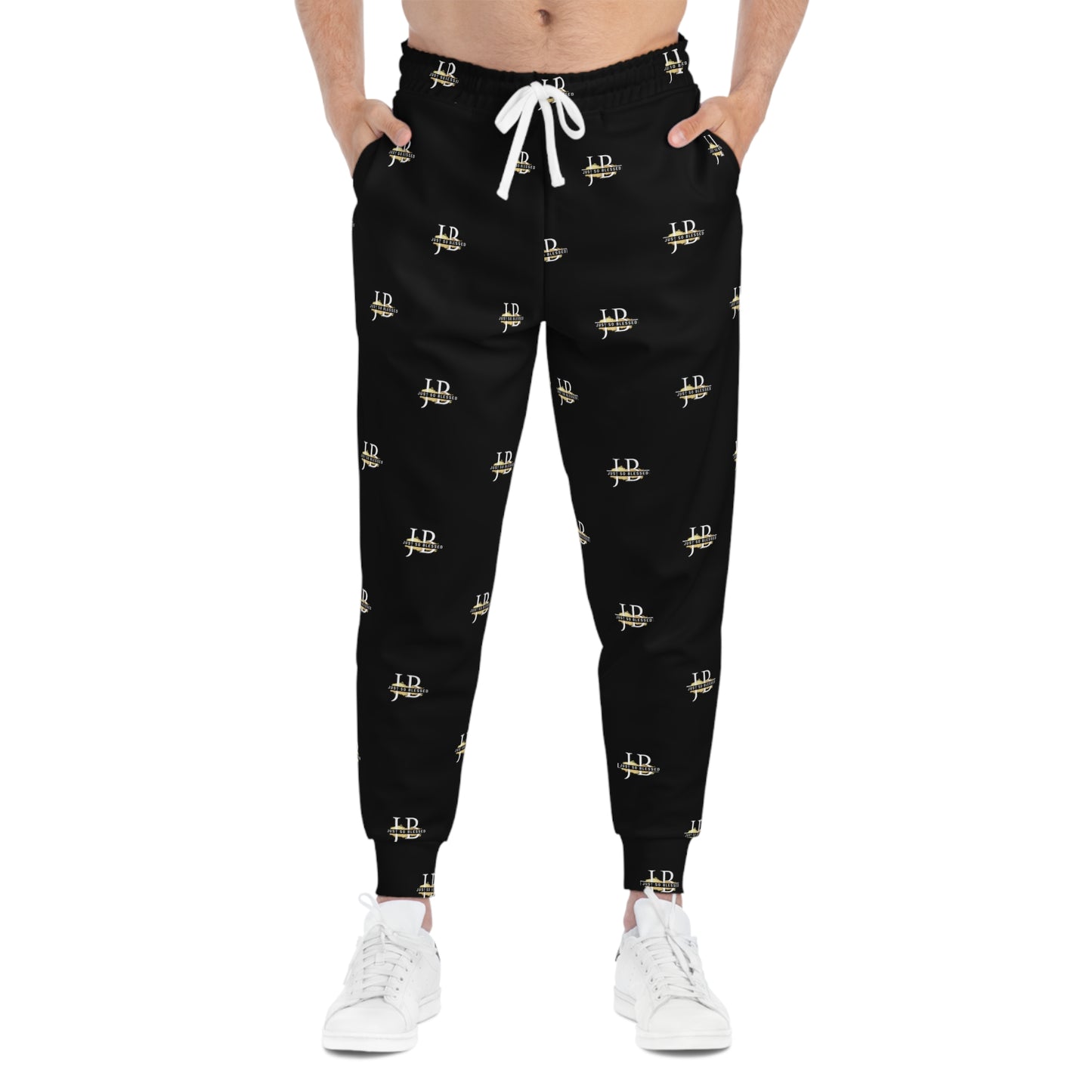 Just So Blessed (Black) - Athletic Joggers