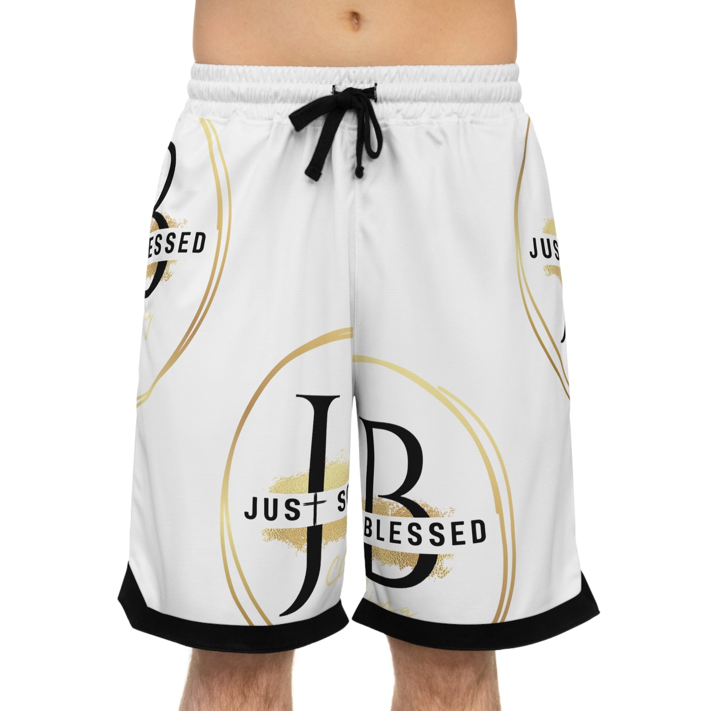 Just So Blessed - Basketball Rib Shorts