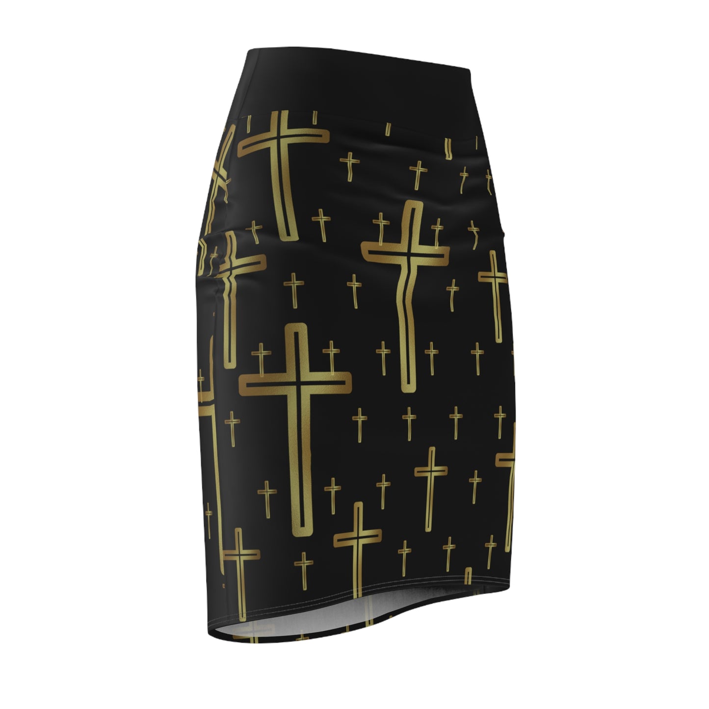 Crosses - Pencil Skirt