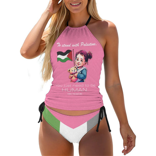To Be Human - 2pc Tankini Swimsuit