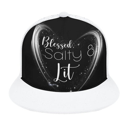 Salty & Lit (Matt. 5:13-14) - Flat Brim Trucker Hat