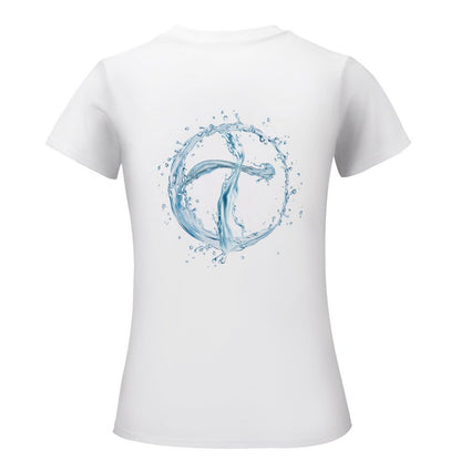 Living Waters, Yahusha - Women's 100% Cotton Tee