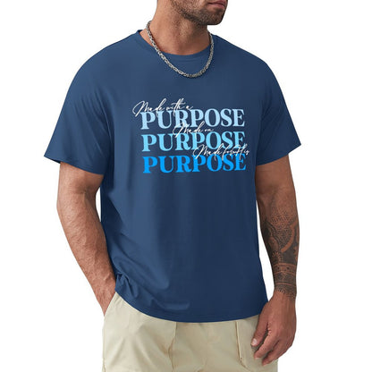 Minimalist on Purpose - Men's Cotton Tee Shirt