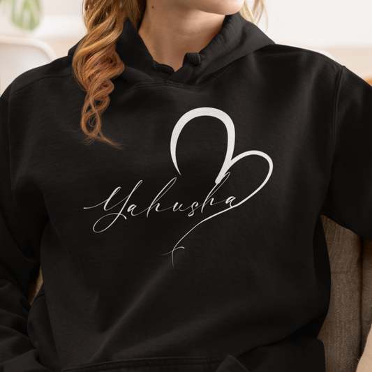 Minimalist, Yahusha - Cotton Hoodie with Pocket