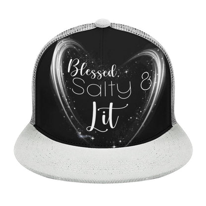 Salty & Lit (Matt. 5:13-14) - Flat Brim Trucker Hat