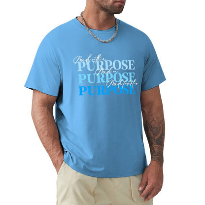 Minimalist on Purpose - Men's Cotton Tee Shirt