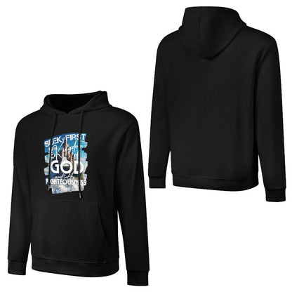 Kingdom of God - Cotton Hoodie with Pocket