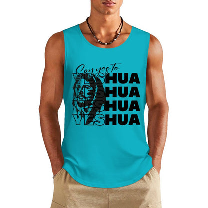 Say Yeshua - Men's Cotton Tank Top