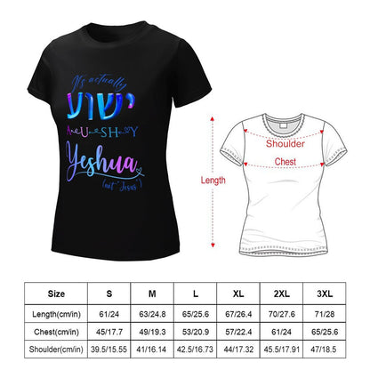 Actually YESHUA - Women's 100% Cotton Tee