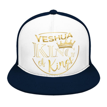 YESHUA, King of Kings - Flat Brim Trucker Hat