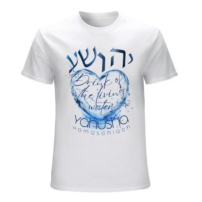 Yahusha, Living Waters - Men's Tee Shirt