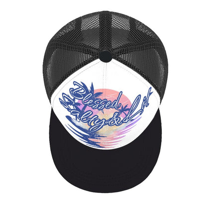 Salty & Lit (Matt. 5:13-14) - Flat Brim Trucker Hat