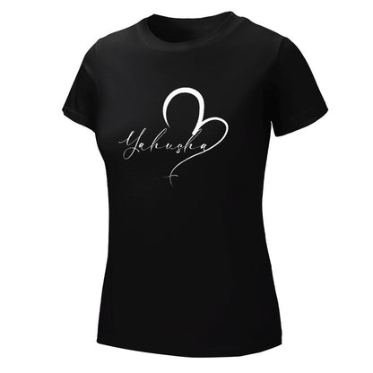 Minimalist, Yahusha - Women's 100% Cotton Tee