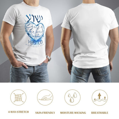 YESHUA, Living Waters - Men's Tee Shirt