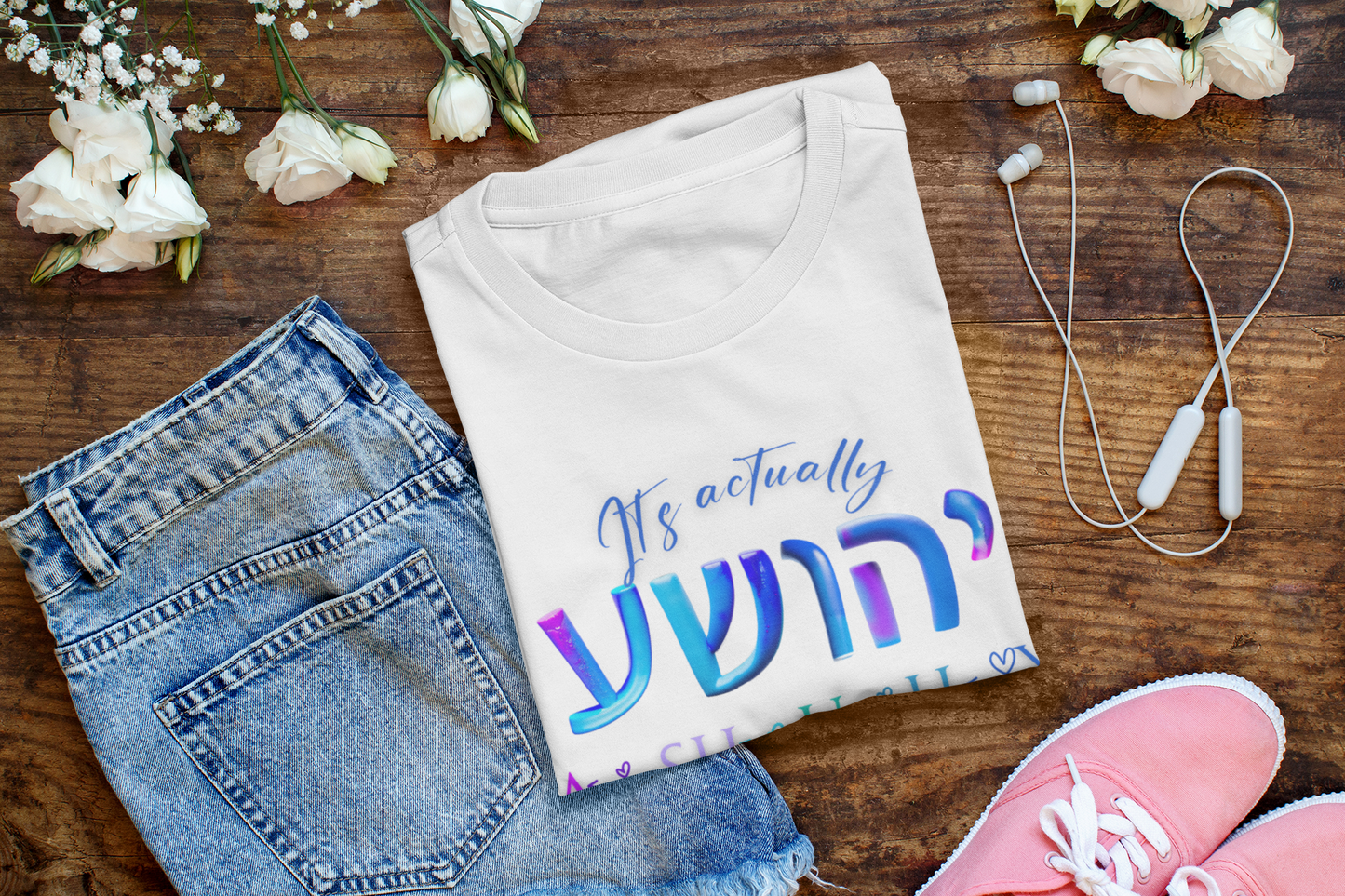 Actually Yahusha - Women's 100% Cotton Tee