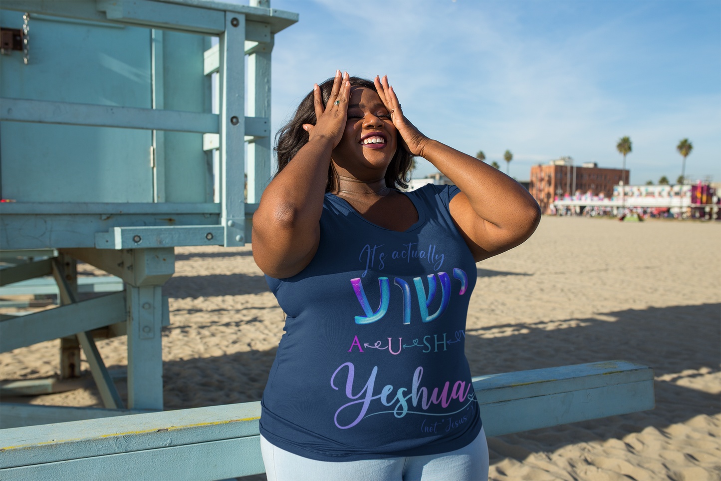 Actually YESHUA - Women's 100% Cotton Tee