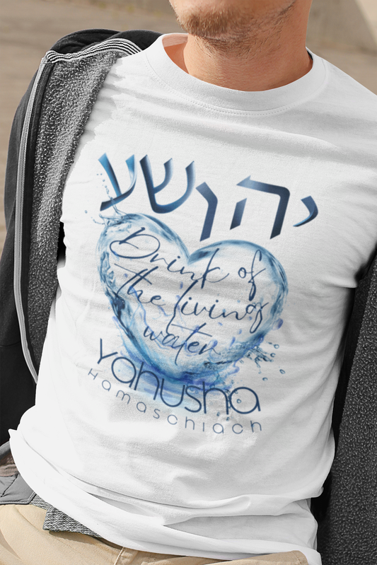 Yahusha, Living Waters - Men's Tee Shirt