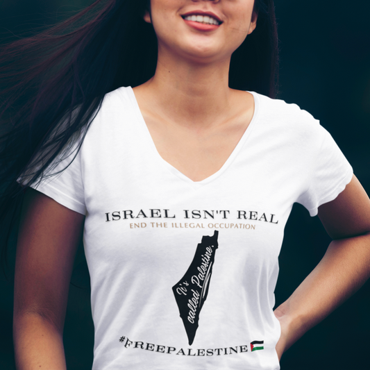 It's Called Palestine - Women's Deep V-Neck Tee